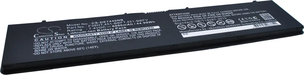 Batterie Lithium 7.4V pour Dell Latitude 14 E7440 Durable et Fiable 4cell