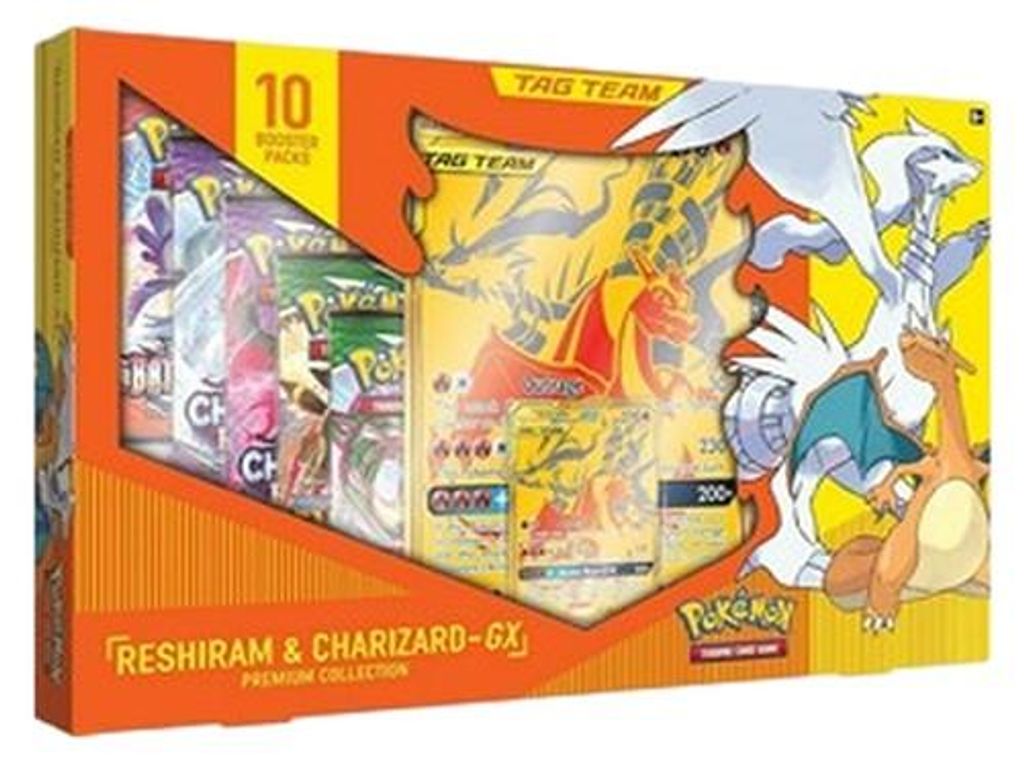 Pokemon Tag Team Reshiram & Charizard GX Premium Collection Produktbild 