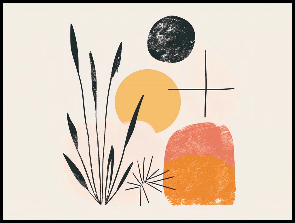 Plakat 100x75cm Kosmos in der Natur