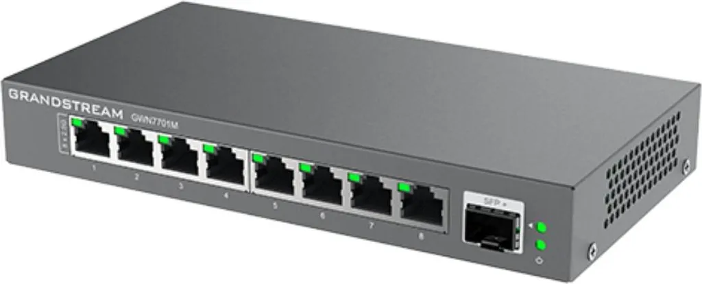 Grandstream GWN7701M Switch Unmanaged 8x 2.5Gbe - Robusto e Silenzioso
