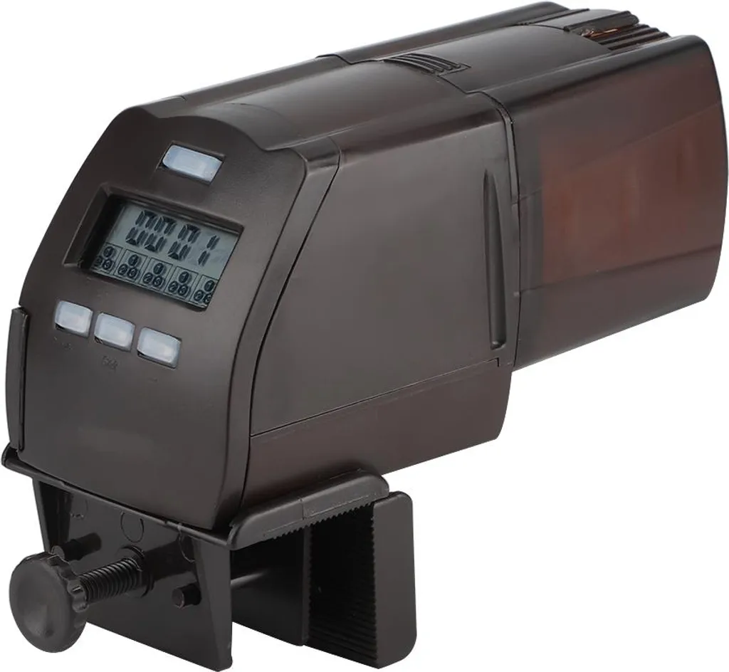 Distributeur nourriture aquarium LCD intelligent avec dosage ajustable - 4