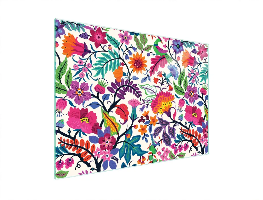 Copripiano in Vetro 40x30 Fiori: Eleganza Floreale per la tua Cucina