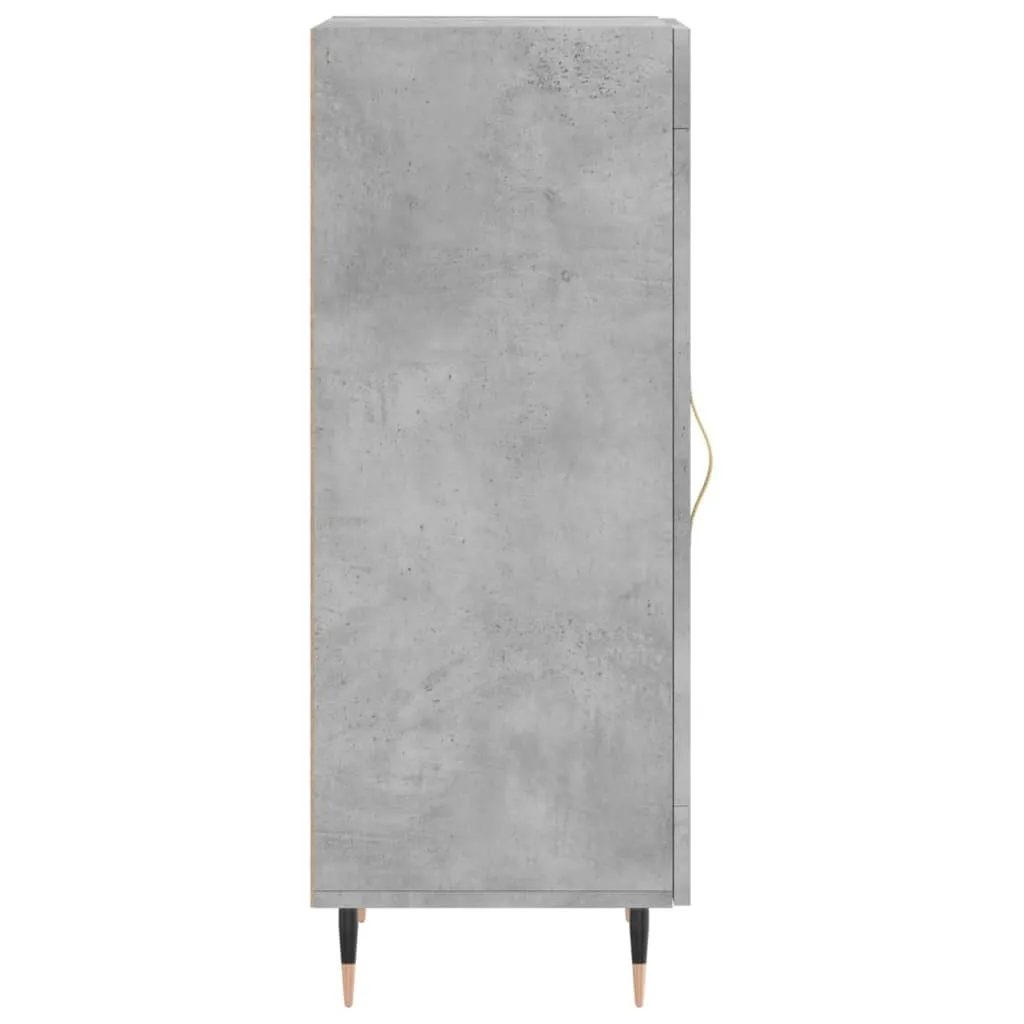 Mobiletto Grigio Cemento vidaXL 34x34x90 cm | Design Scandinavo-Urban - 7