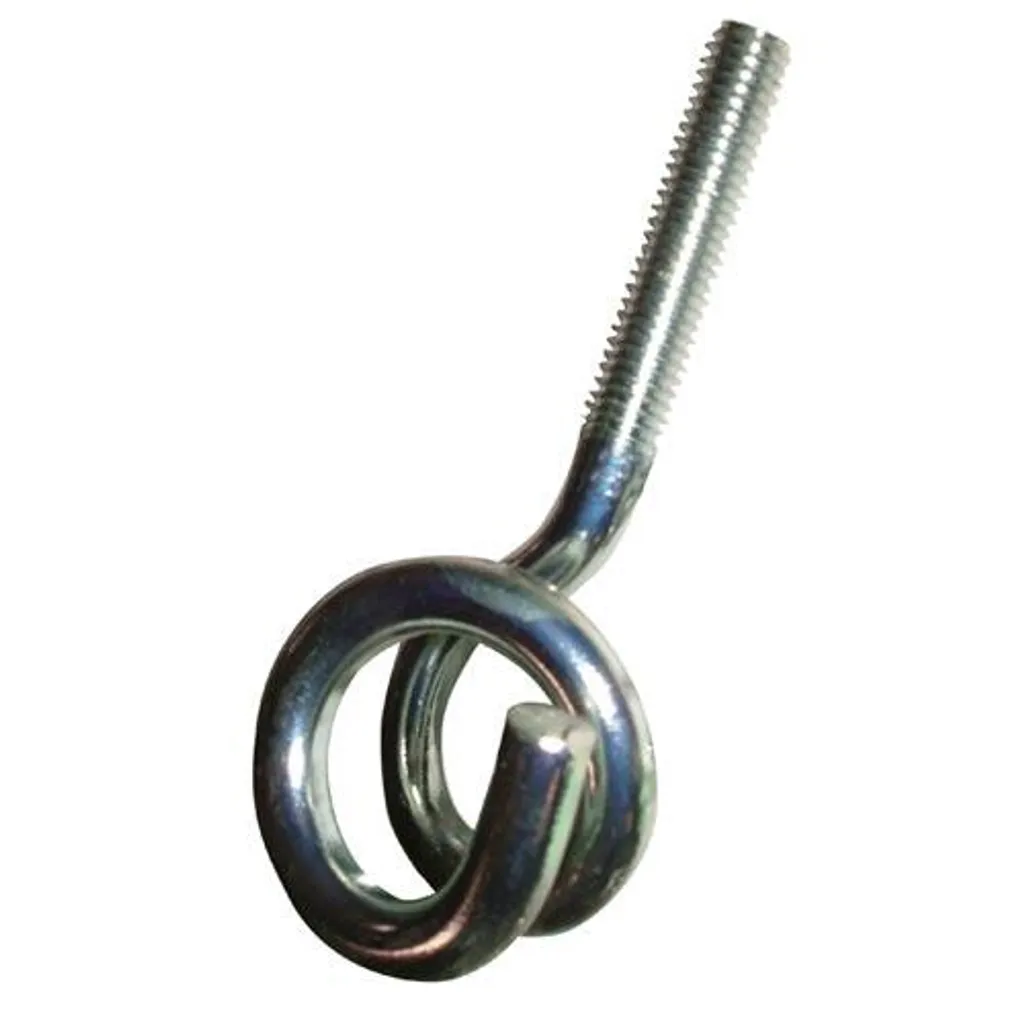 Lotto 10 Ganci a Staffa M8x86mm Zincati - Fornitura Industriale Standard