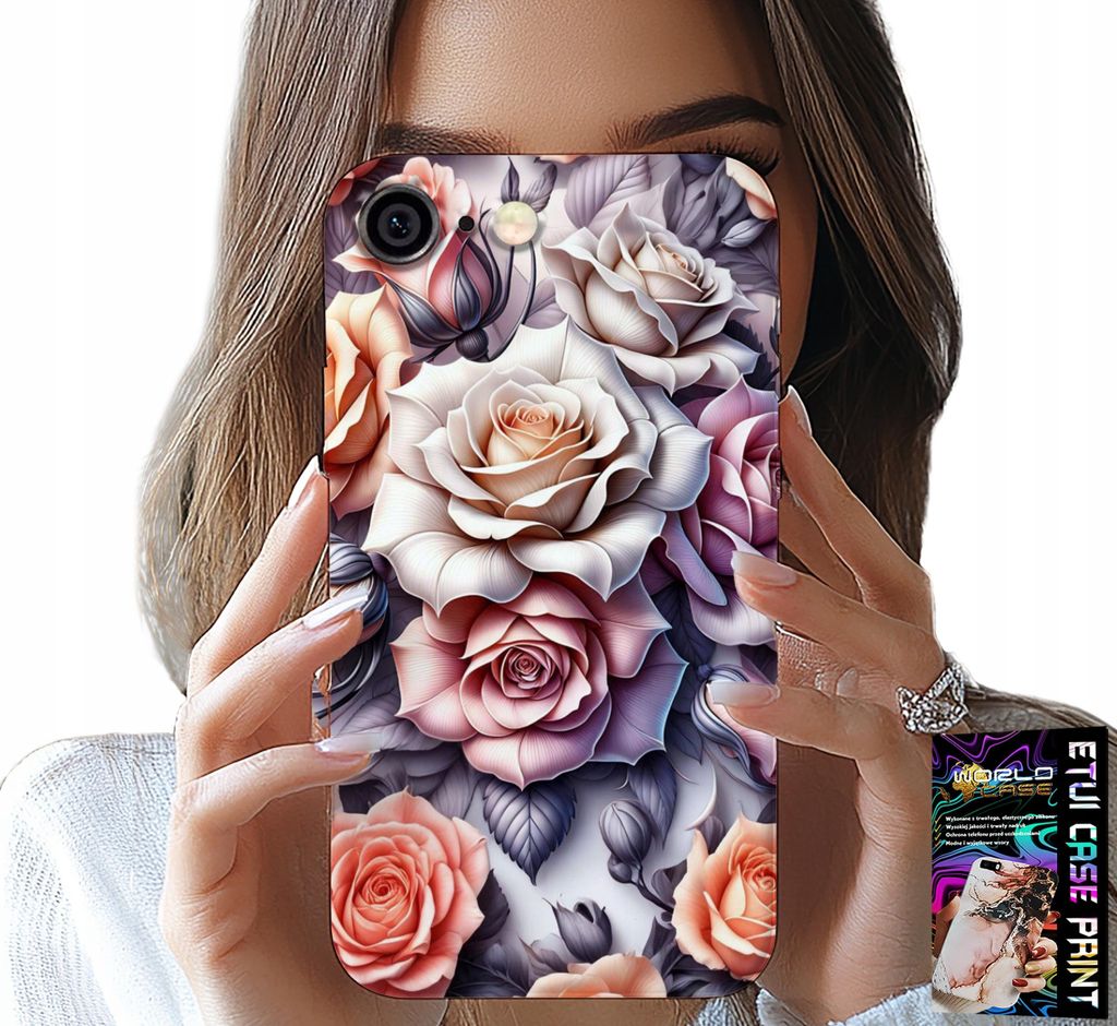 Hülle Für Iphone 6 / 6S - Blumenmuster Rose Blumen Hülle
