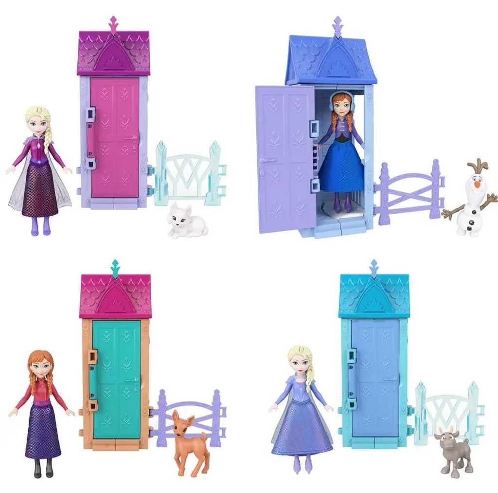 Mattel Disney Frozen Spielzeug Arendelle Village Überraschung Puppen