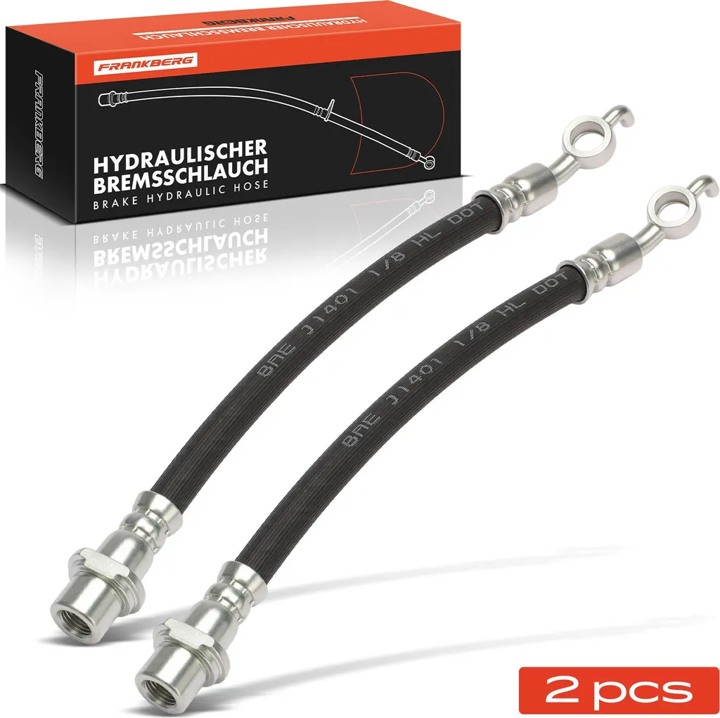 Paire de Tuyaux de Frein Arrière Renforcés Toyota Corolla W463 2pcs
