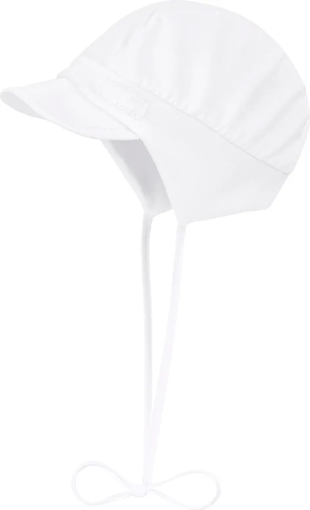 Cappello Döll Neonato Bianco con Nodo | Cotone Stretch Anti-Irritazione