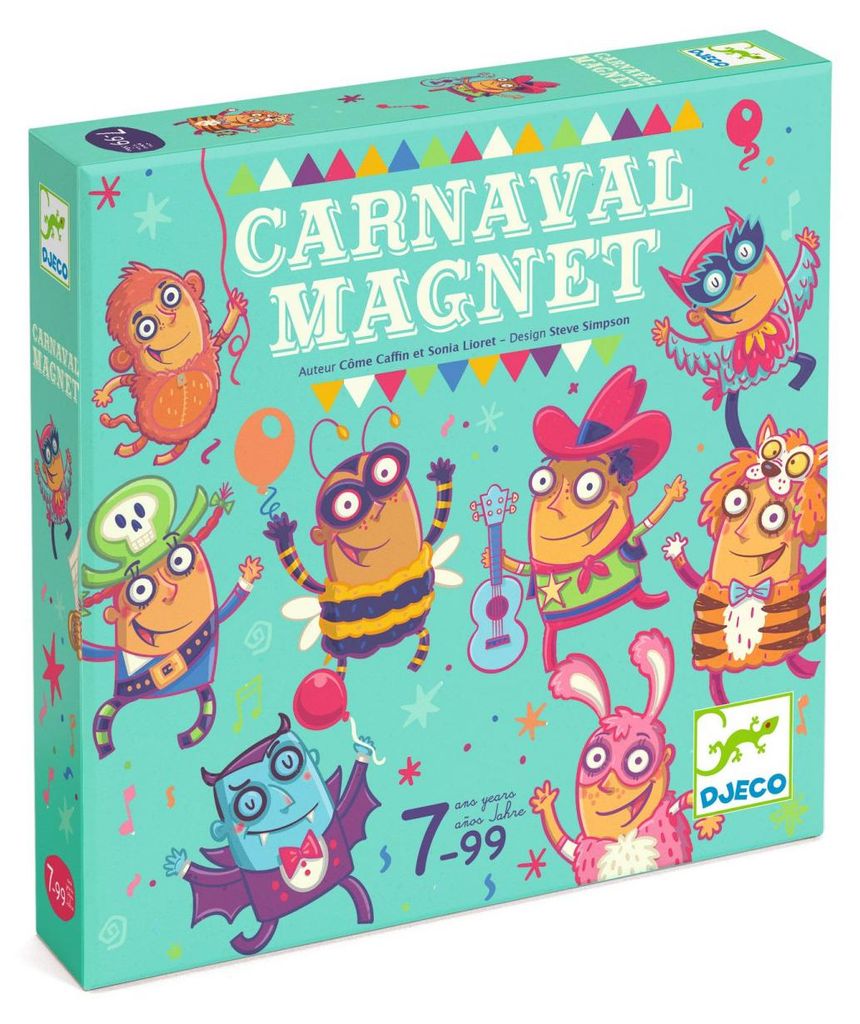 Carnaval Magnet Gesellschaftsspiel, Djeco