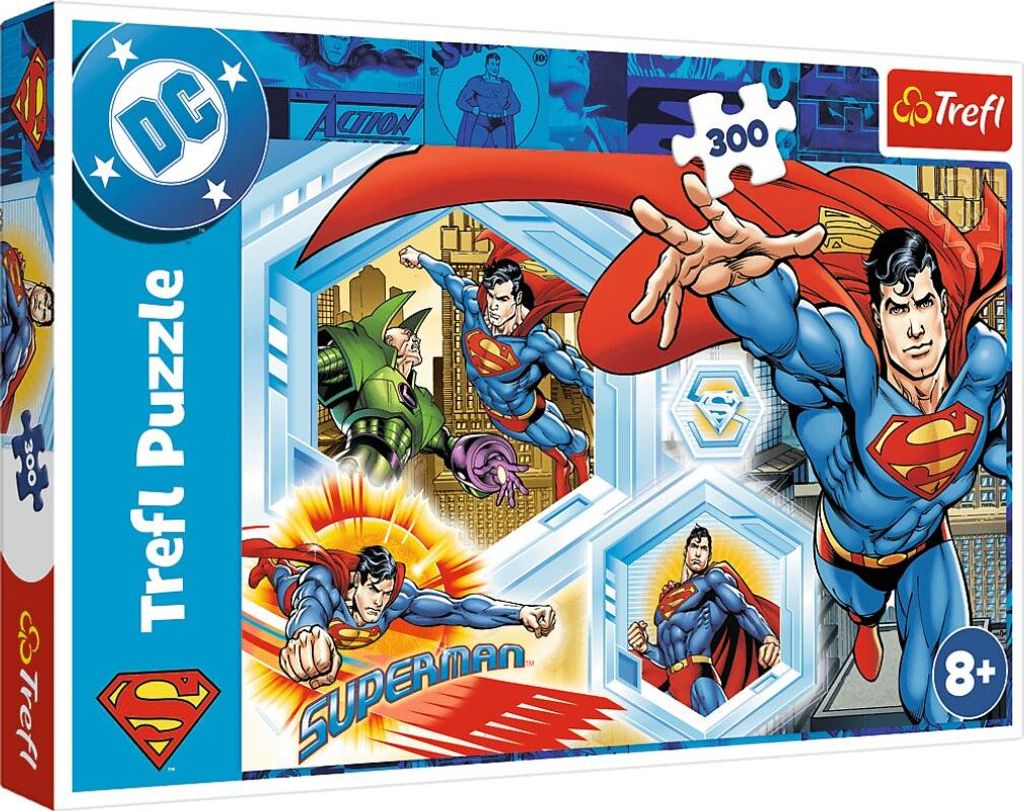 TREFL Puzzle Unverwü stlicher Superman 300 dlc