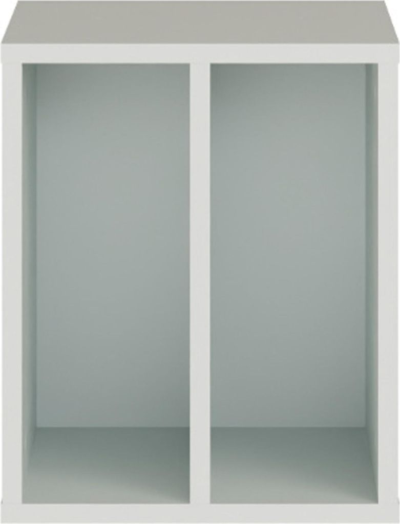 Forte ALICE SPRINGS Schrankeinsatz 30, modern-minimalistisch, 2 Fächer, Organisation, Holzwerkstoff, Secret Grey, 30 cm breit x 36,9 cm hoch x 34,...