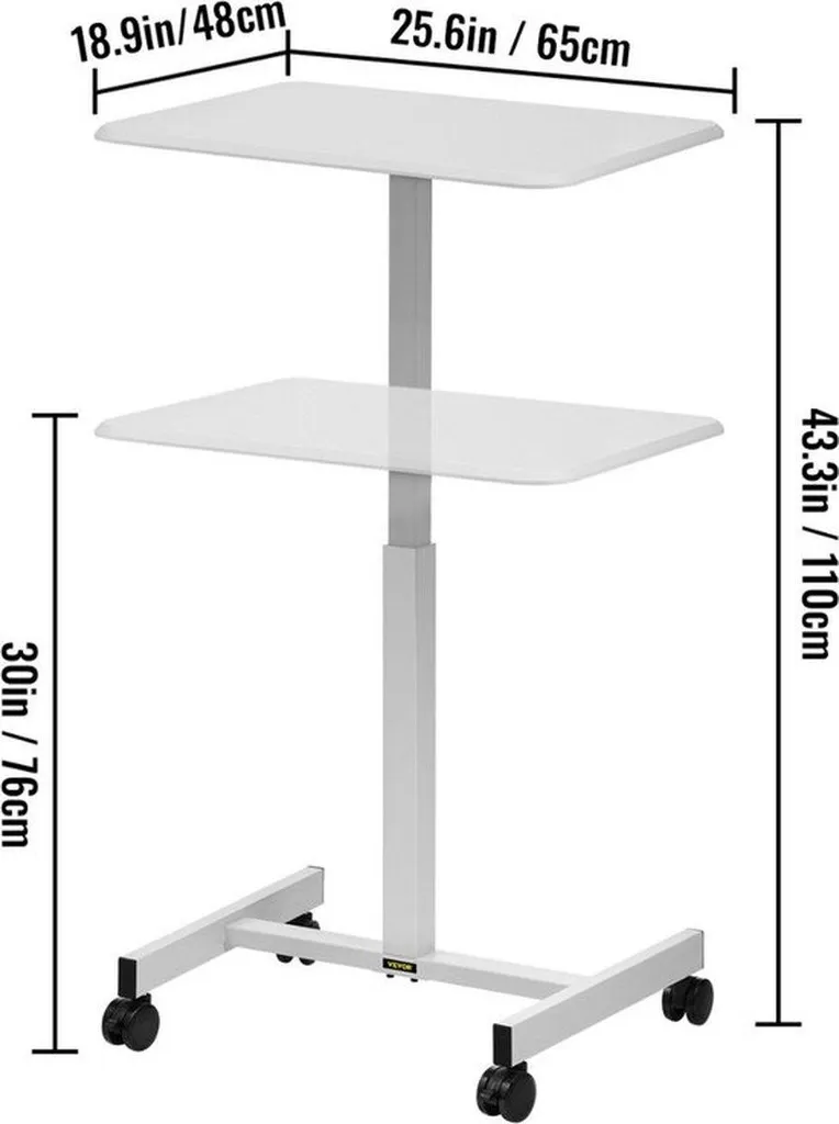 Bureau assis-debout blanc : la solution contre la sédentarité au bureau