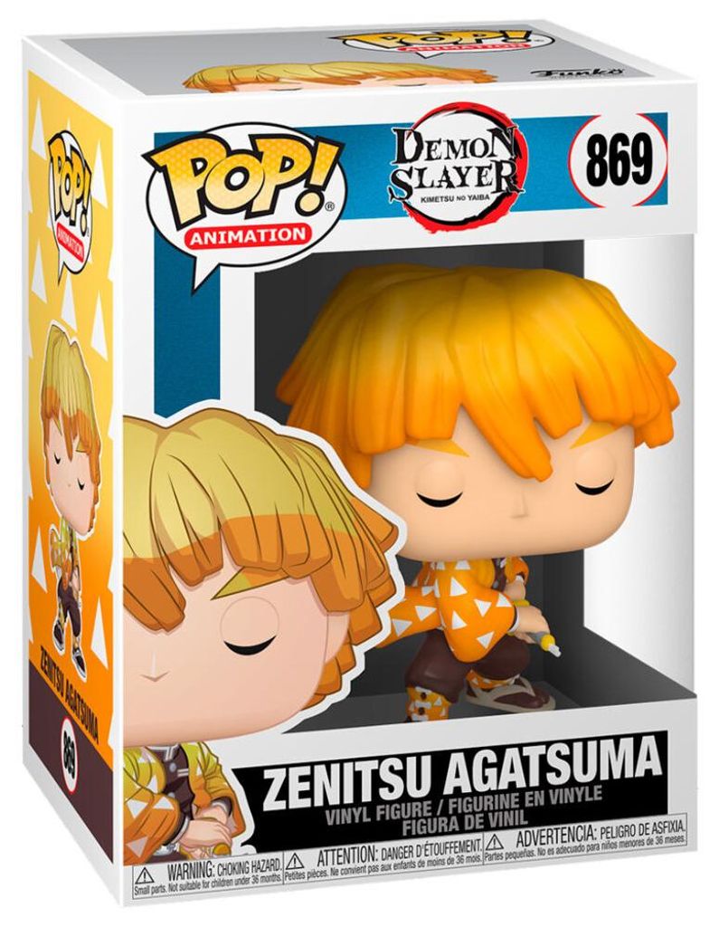 Funko POP! Demon Slayer Kimetsu No Yaiba Zenitsu Agatsuma - Produktbild 