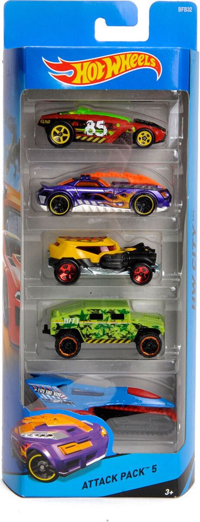 Mattel Hot Wheels Dárková sada 5 kusů Obrázek produktu 49