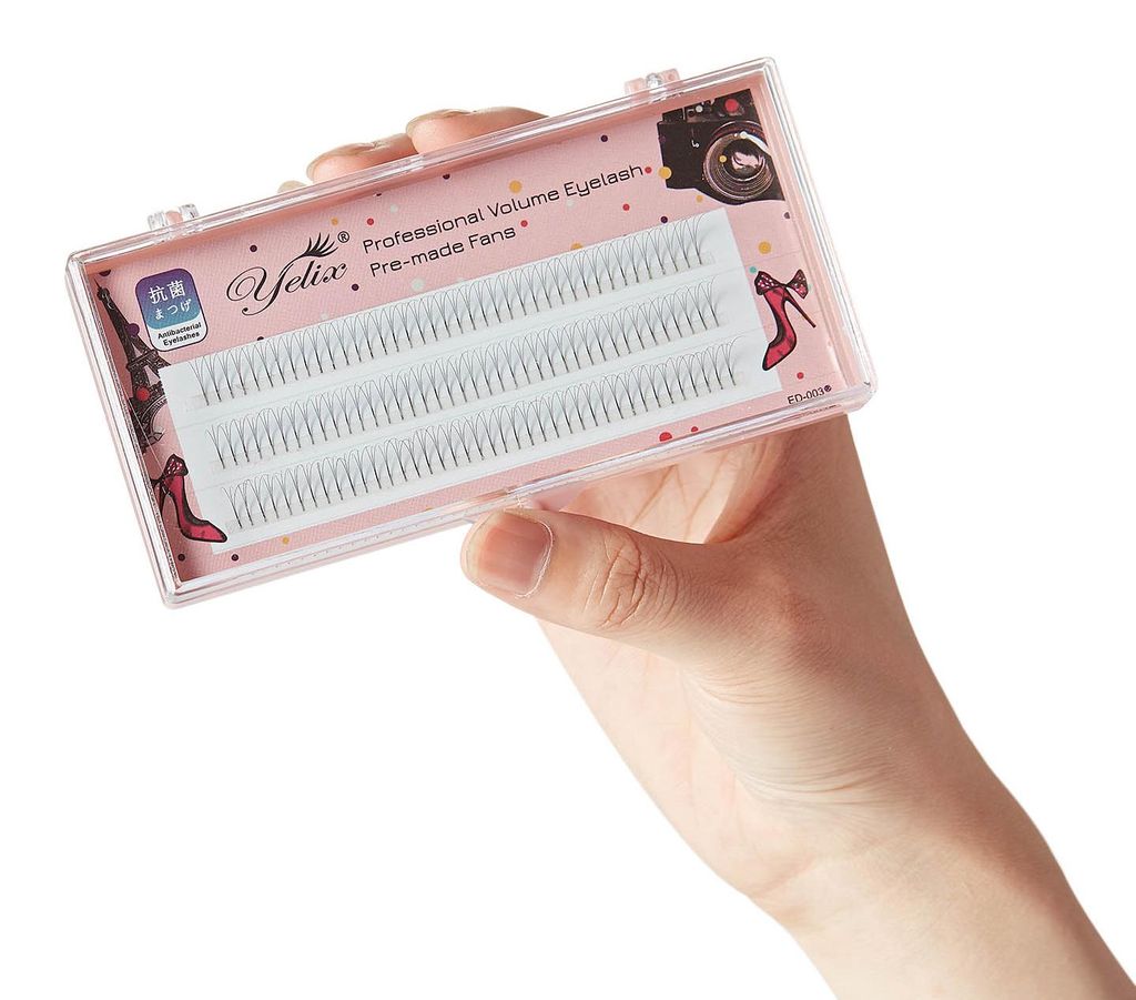 Künstliche Wimpern Set, künstliche Wimpern für natürliches, langes und dichtes Augen-Make-up, 0,07C-3D-11mm