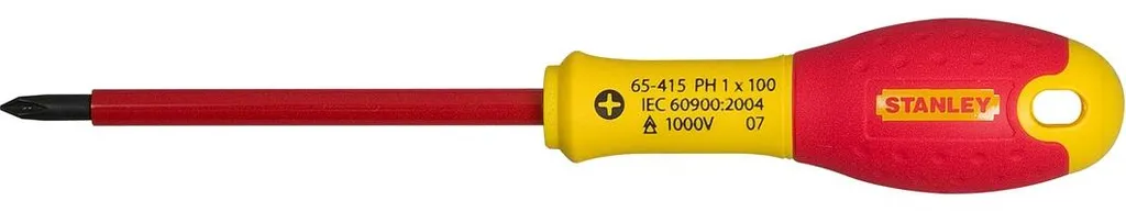 Stanley Fatmax 1000V PH0x75 mm - Il Cacciavite Isolata che non ti Tradisce