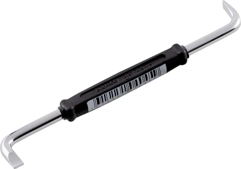 Dévisser en espace réduit avec la clé mâle coudée fente 1,0x5,5mm