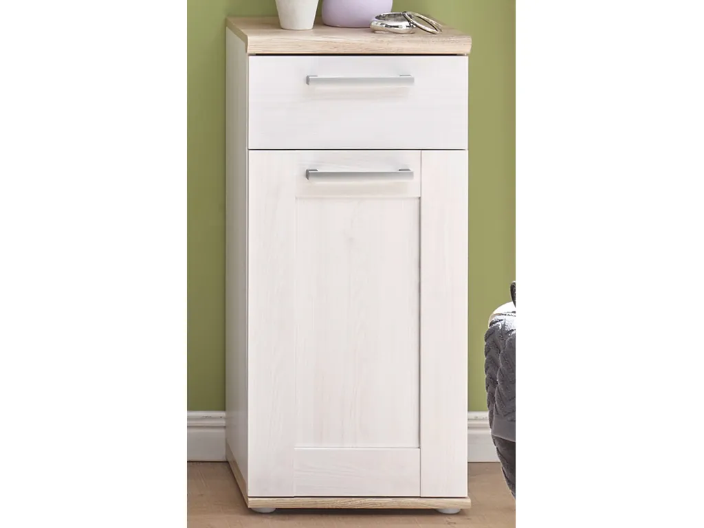 Solution de stockage étroite Barbara pour salle de bain 39x82x33 cm