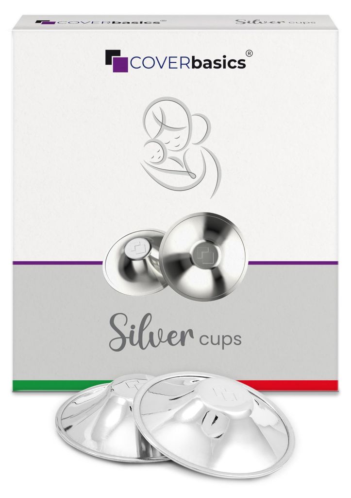 Strieborné chrániče bradaviek COVERbasics (SilverCups) Obrázok produktu 