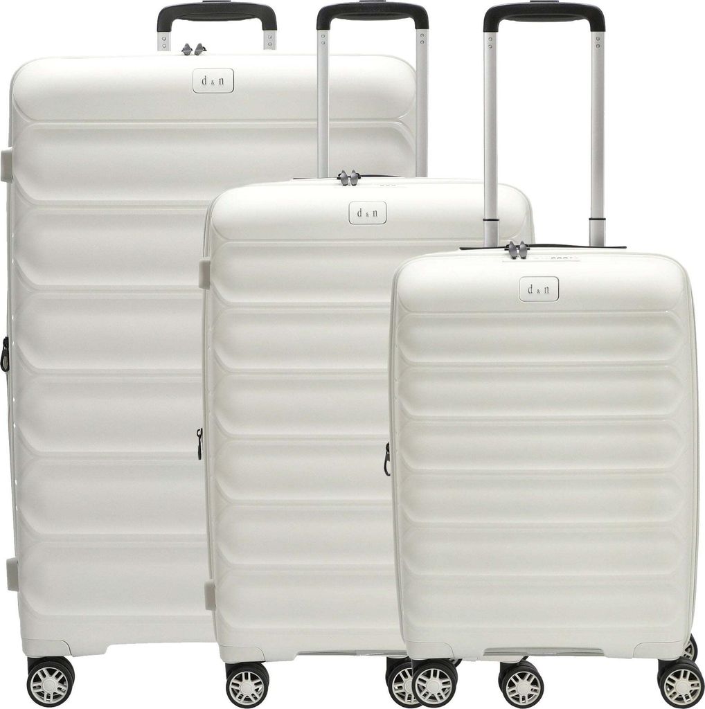 d&n Travel Line 4700 4 Rollen Kofferset 3-teilig mit Dehnfalte