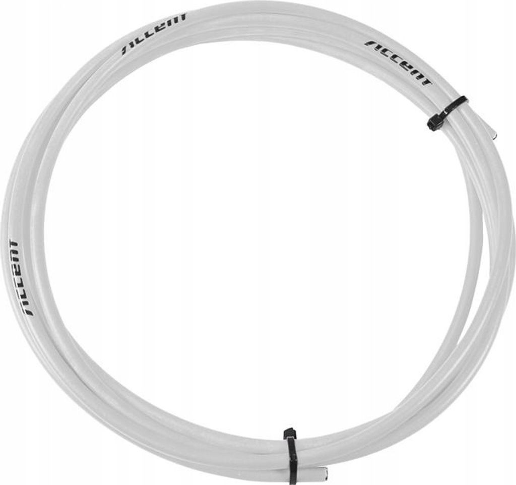ACCENT Schaltzughülle 4mm weiß