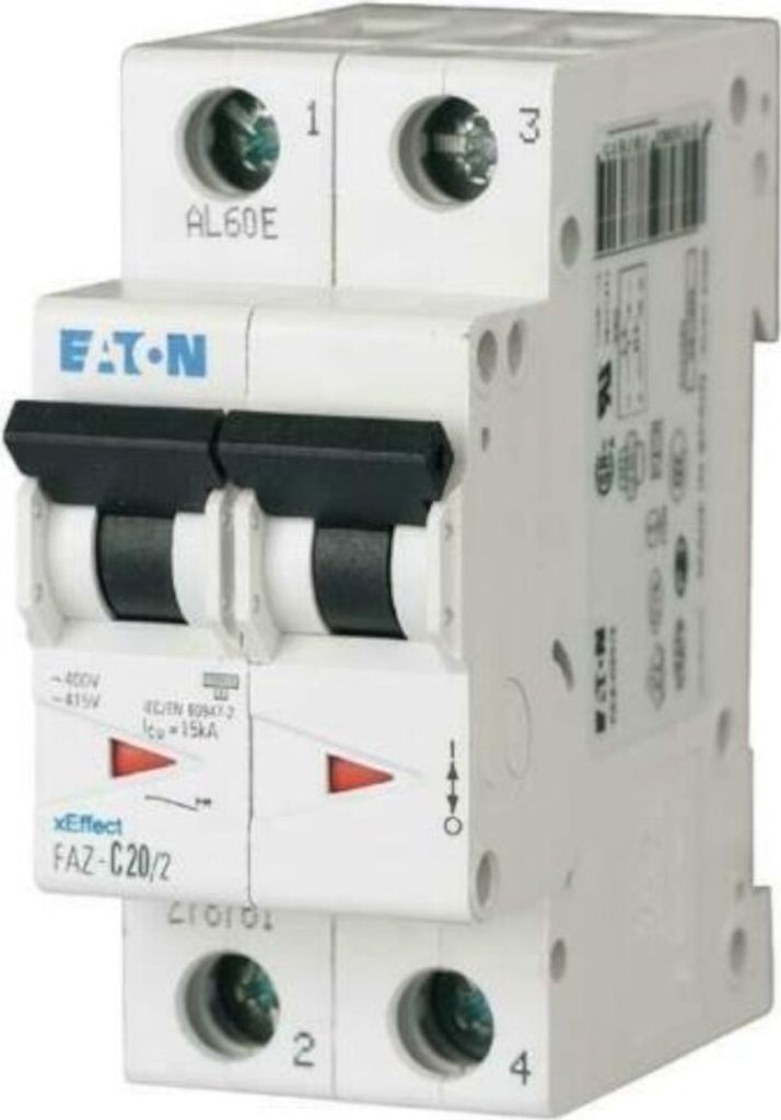 Eaton Moeller Leitungsschutzschalter FAZ-S10/2 IP20 LS-Schalter Schütz 278810