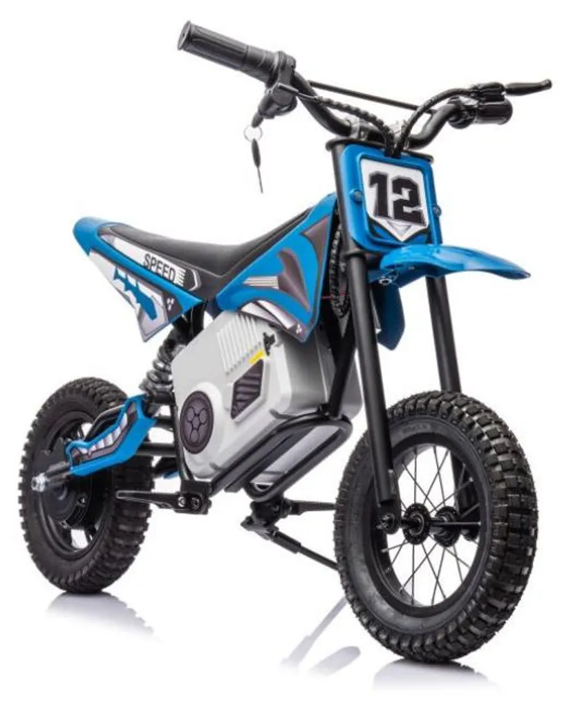 Vélo cross bleu A9901 pour enfant - Idéal pour le jardin et les parcs