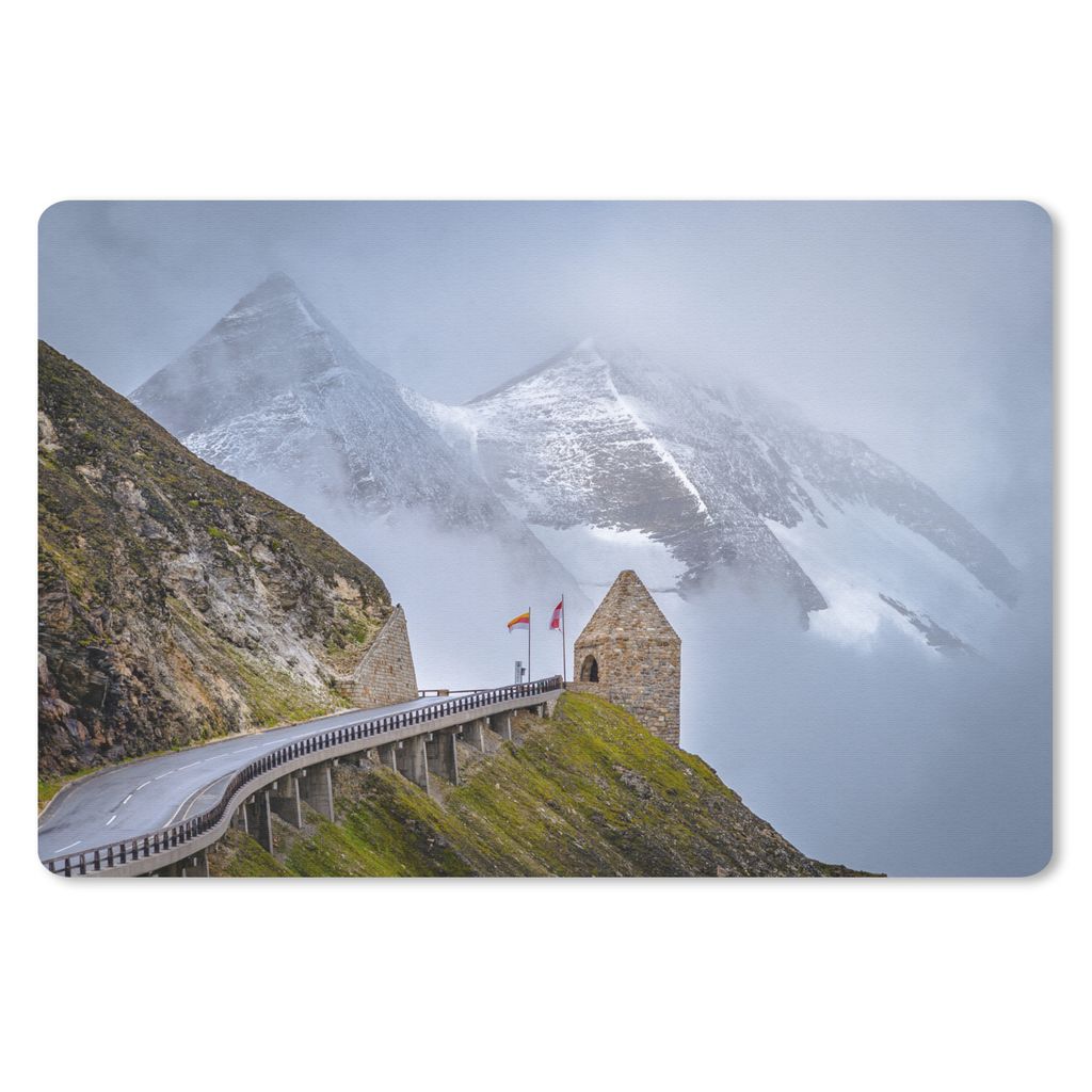 MuchoWow® Mauspad Mousepad Berge hinter der Großglockner Produktbild 