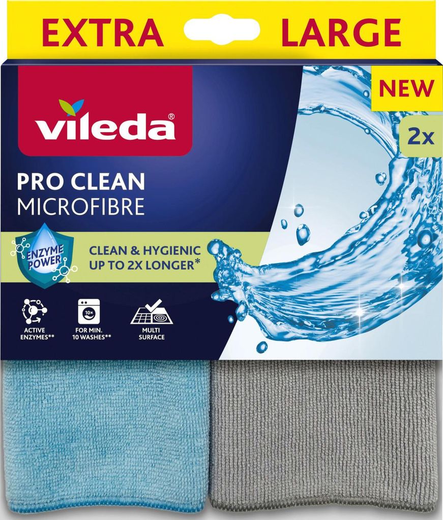 Vileda 179229, Staubwedel mit Federn, Cyan, Grau Produktbild 