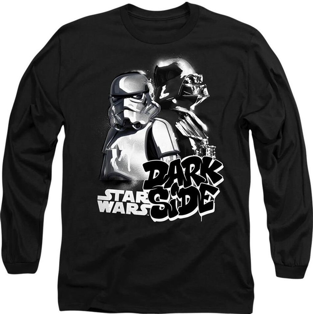 Star Wars - "Dark Side Duo" T-Shirt für Herren/Damen Uni TV14473 (M) (Schwarz)