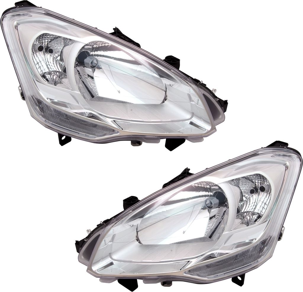 TYC Scheinwerfer Set für Citroen Berlingo 5/2008- Motor elektr H4 Halogen