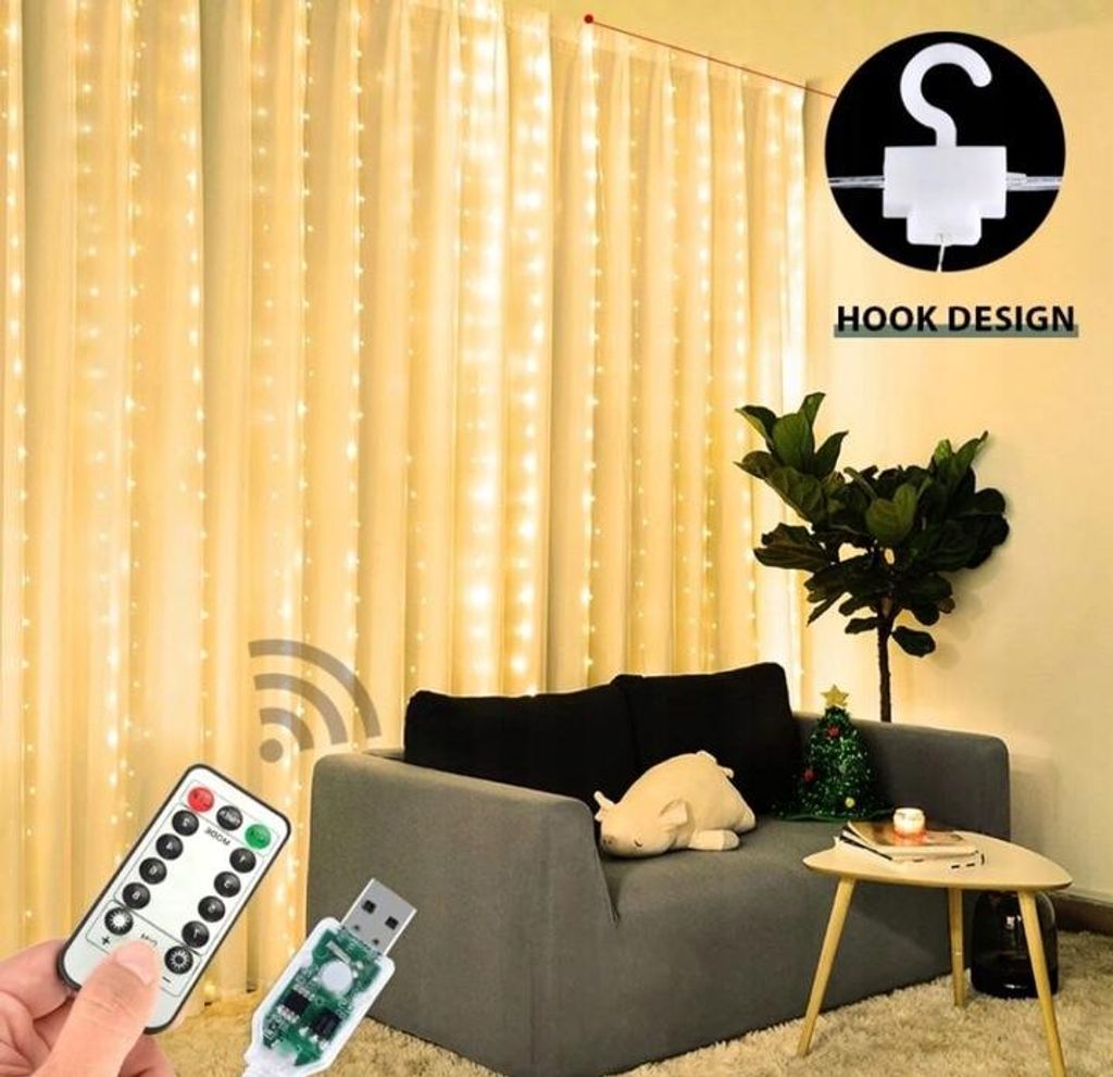 SPRINGOS tenda luminosa 2 x 2 m luci di Natale LED Immagine del prodotto 