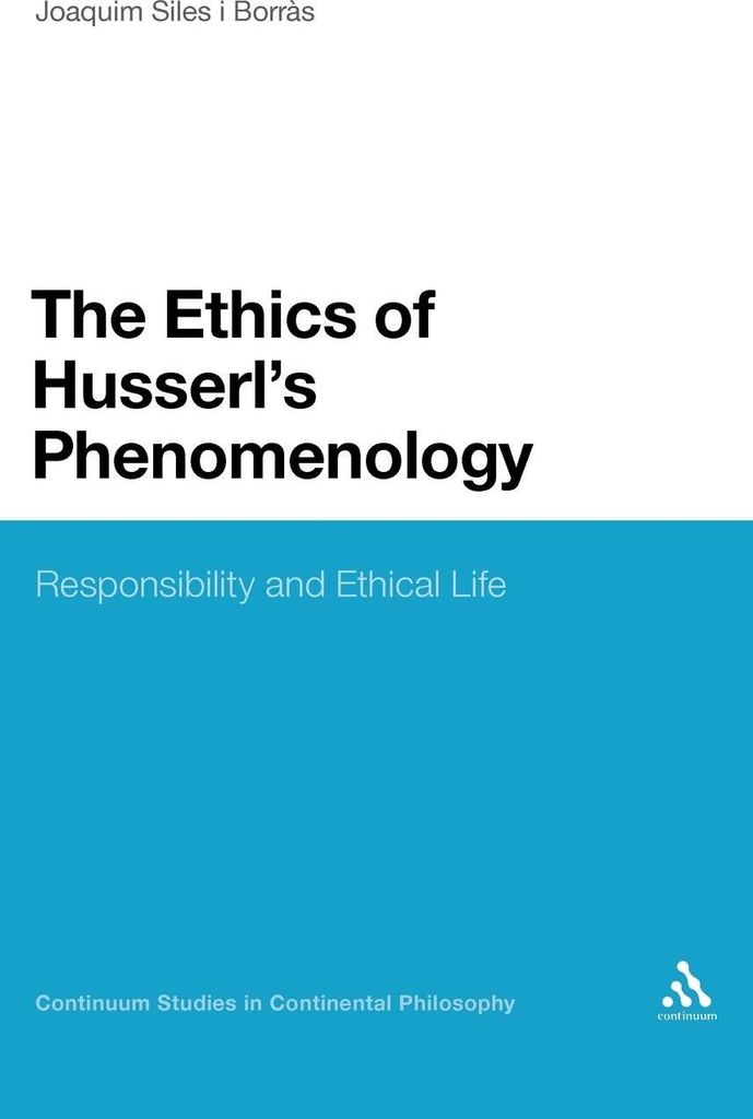 The Ethics of Husserl's Phenomenology
