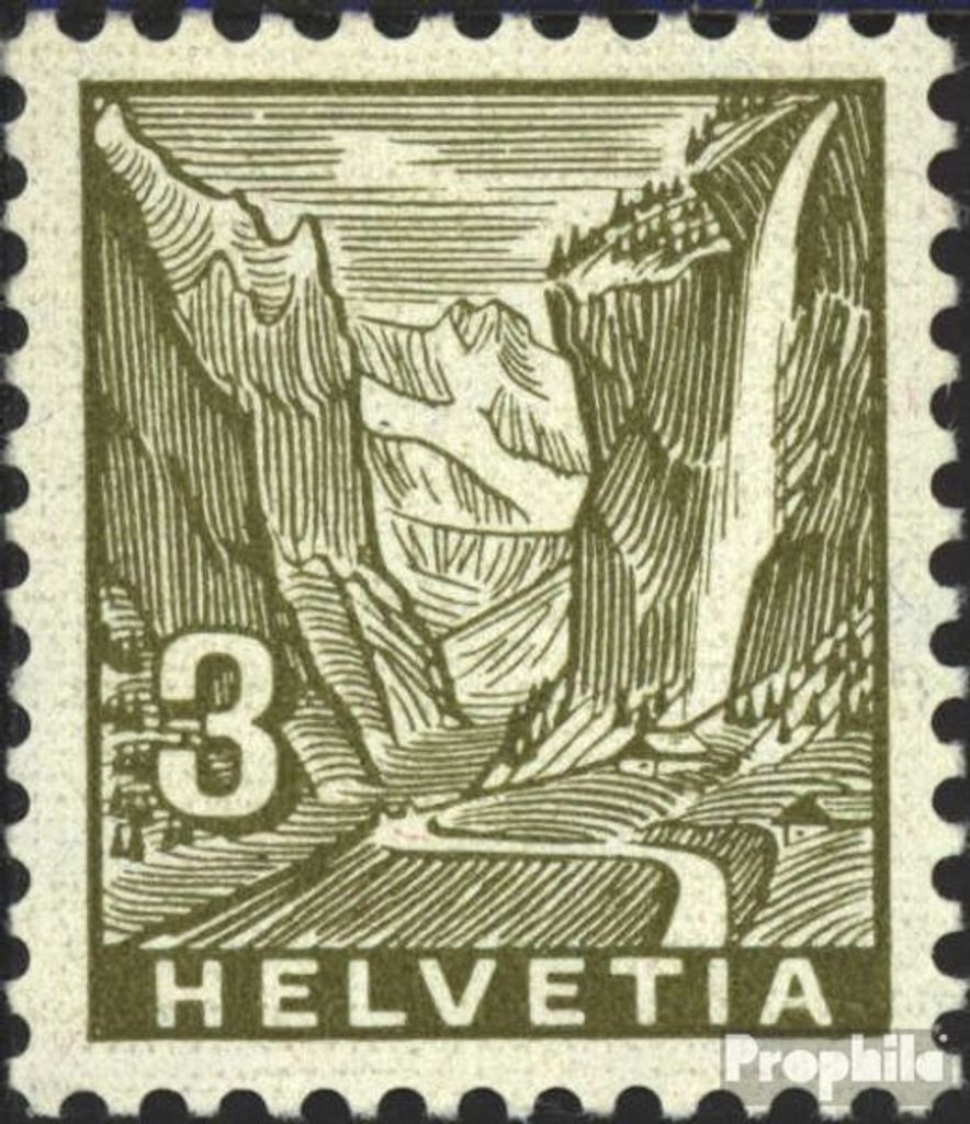 Briefmarken Schweiz 1934 Mi 270 gestempelt Landschaften