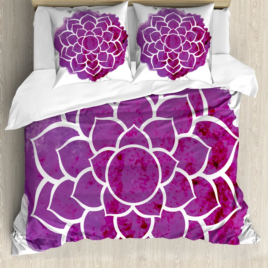 Copripiumino Viola Mandala ABAKUHAUS 200x200 - Benessere Antiacaro