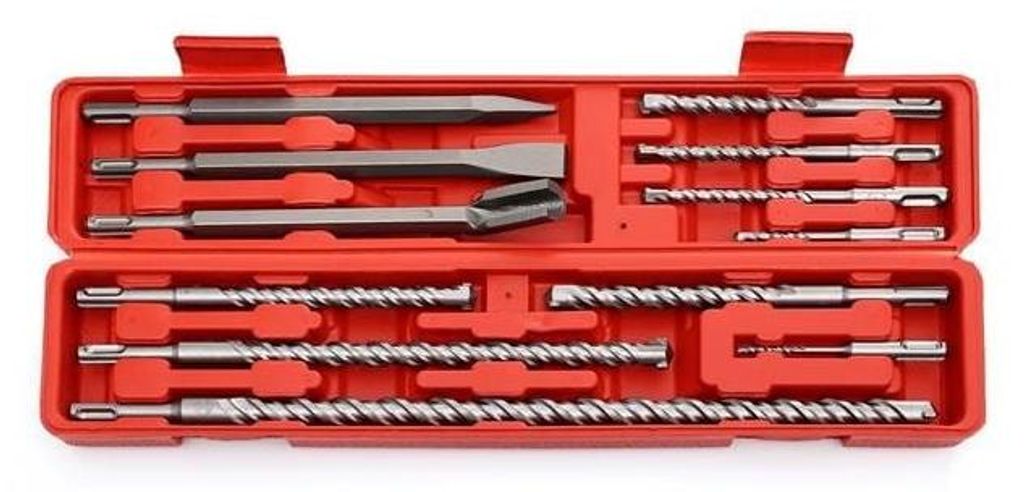 Juego de 9 brocas S4 + 3 cinceles SDS+ KD10206 Imagen del producto 