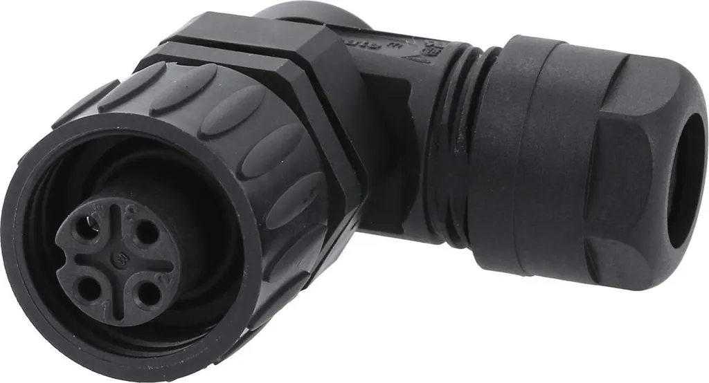 Presa Angolata Amphenol RD24-KBW | IP67 3+PE per Automazione