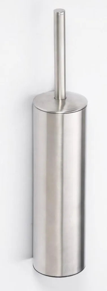 Pot à balai de WC suspendu NEO Inox Blanc - Accessoire Sanitaire Chic