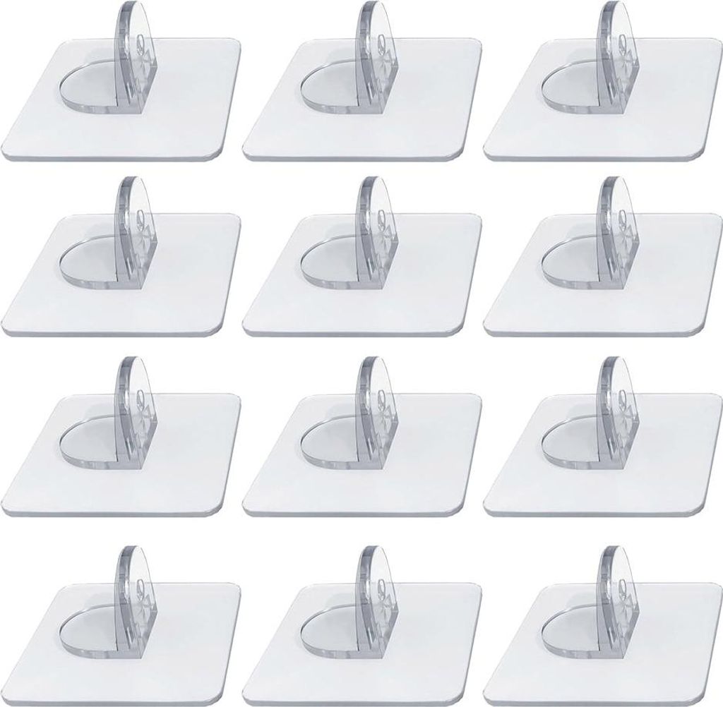 12pcs Regal Unterstützung Peg Schrank Haustier Zaun Halter Anti-Rutsch-Halter Versorgung