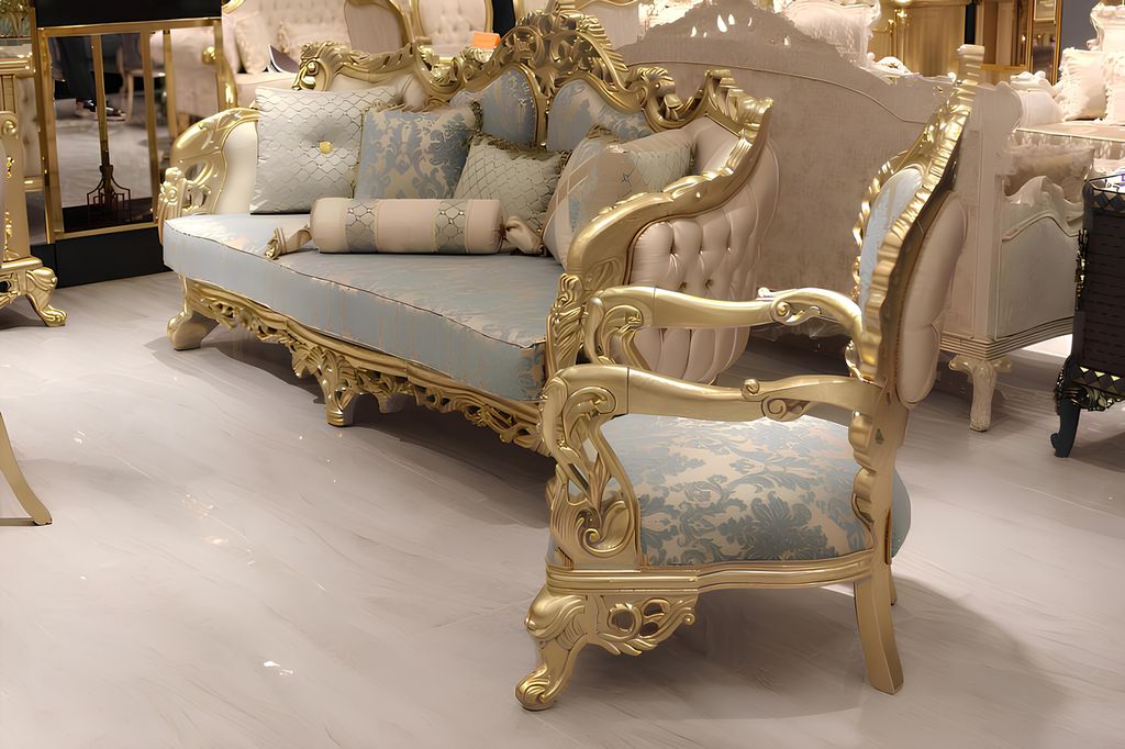 Sofagarnitur 3+1 Sitzer Sessel Garnitur Chesterfield Relax Sessel Möbel Neu