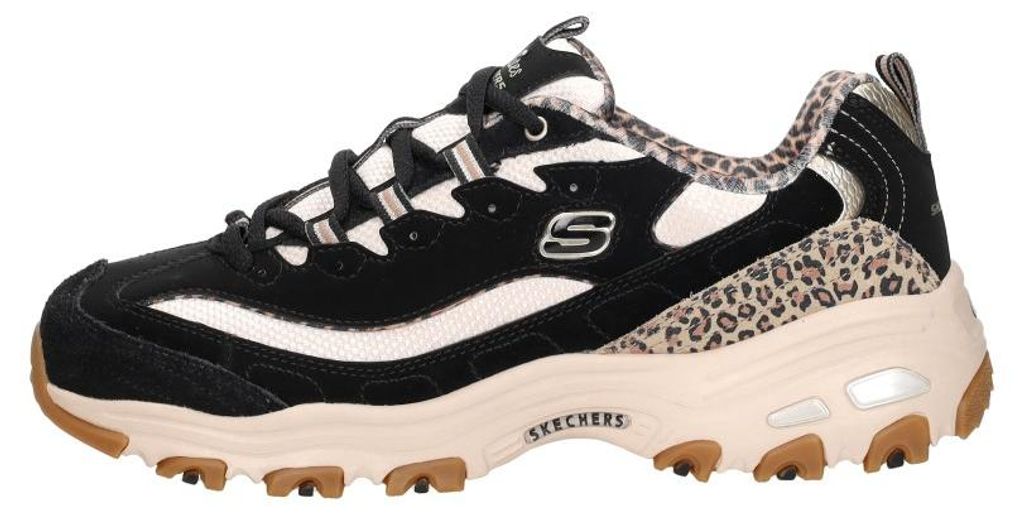 Skechers D Lites, scarpa sportiva, colore nero Immagine del prodotto 