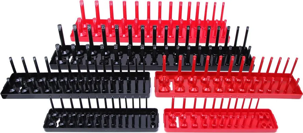 Porte-clés à douille multifonctionnel en plastique haute résistance x6