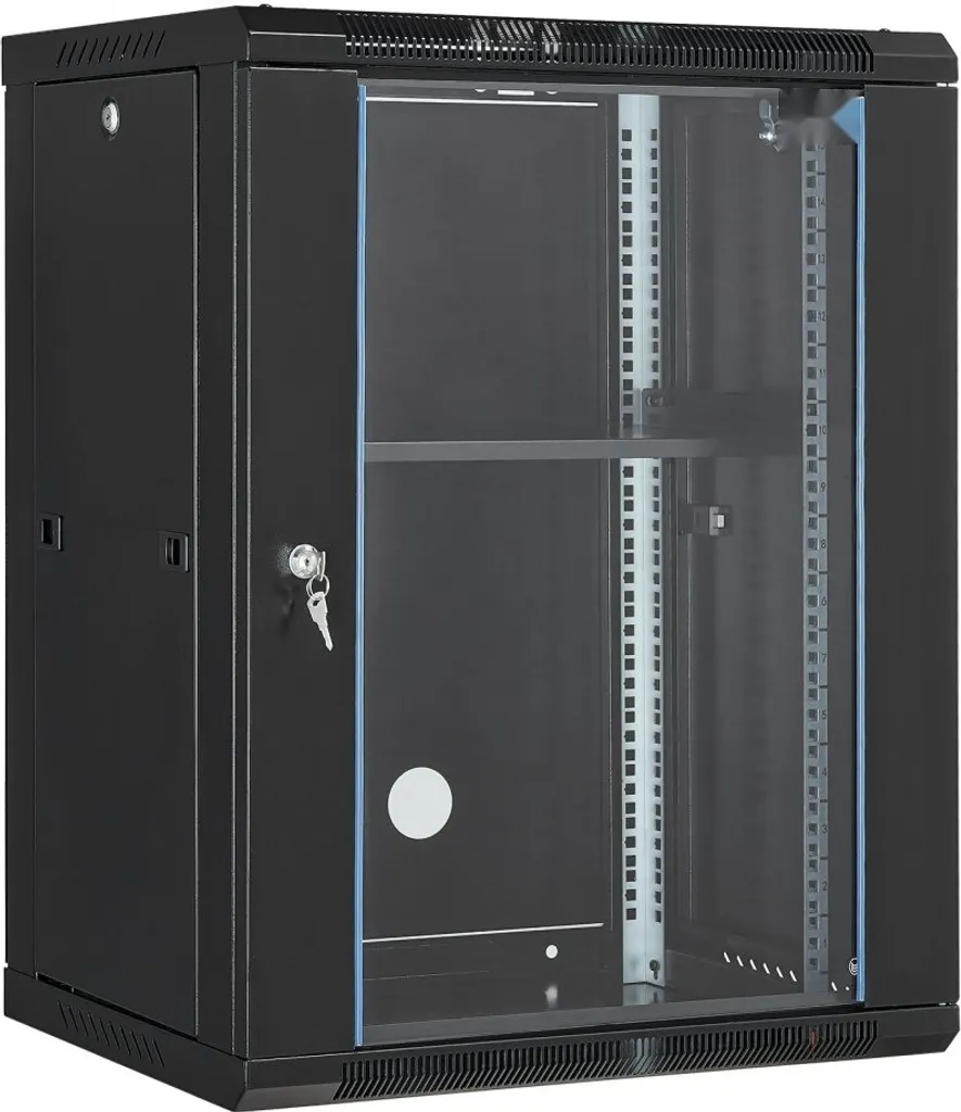 Rack réseau 15U pour Bureau et Data Center Stockage Serveur Sécurisé