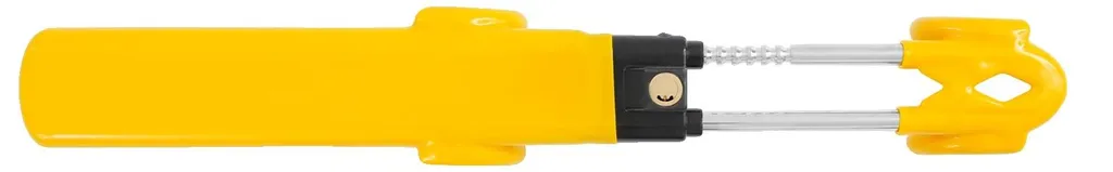 Protection antivol de direction jaune, modèle universel anti-sciage - 2