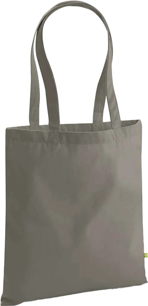 Borsa Cotone Pesante Westford Mill PC6228 EarthAware - Grigio Beige