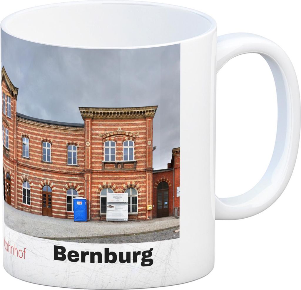 streetline Bernburg Hauptbahnhof Tasse