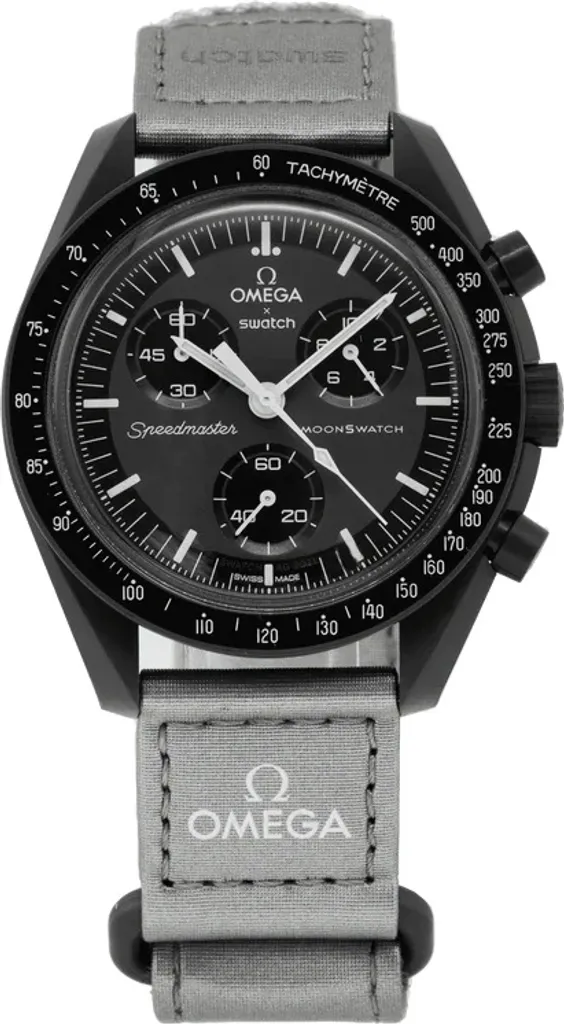 Moonswatch Mission to Mercury Omega x Swatch Design Speedmaster Gris
