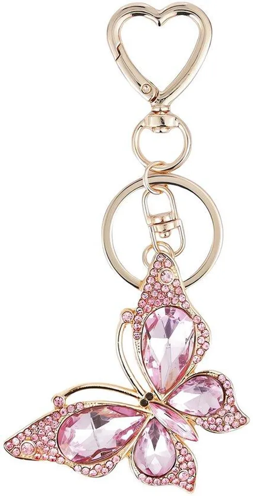 Collier Décoratif Strass et Motifs Fleurs pour Personnaliser vos Sacs