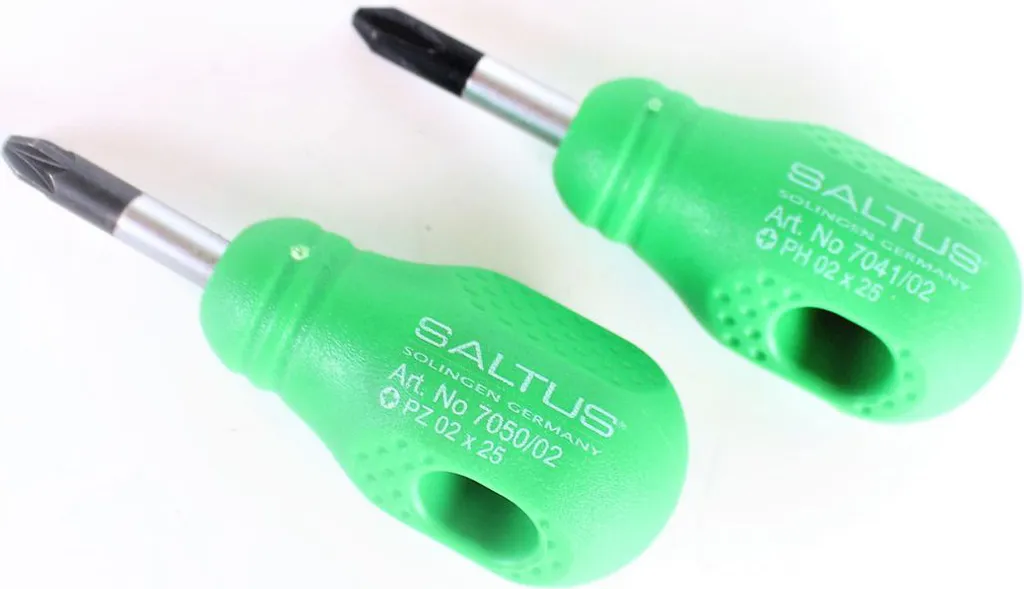 Set Cacciaviti SALTUS Professionali Stubby PH PZ 2 Pezzi Solingen