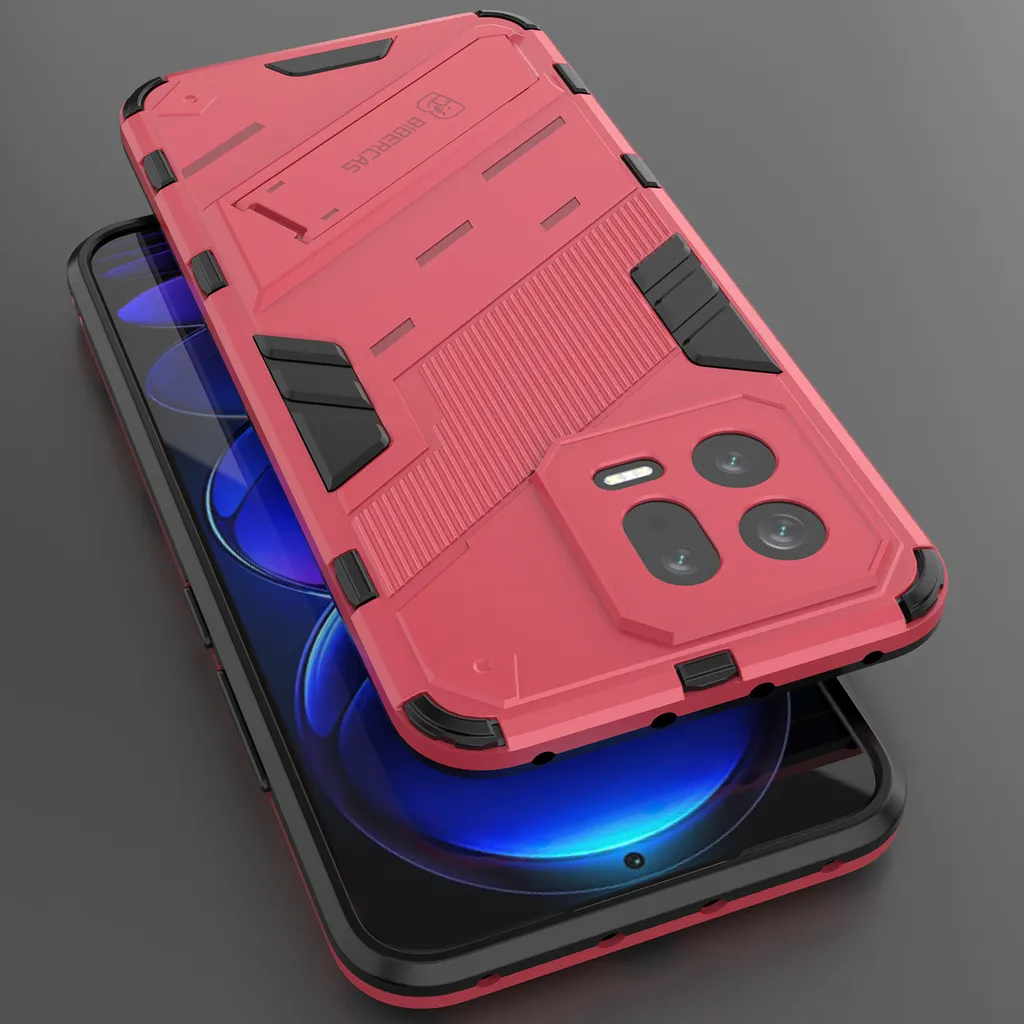 Kwmobile Cover Per Xiaomi 13T / 13T Pro: Custodia In Silicone TPU Morbida E Antiscivolo - Rosa Shock